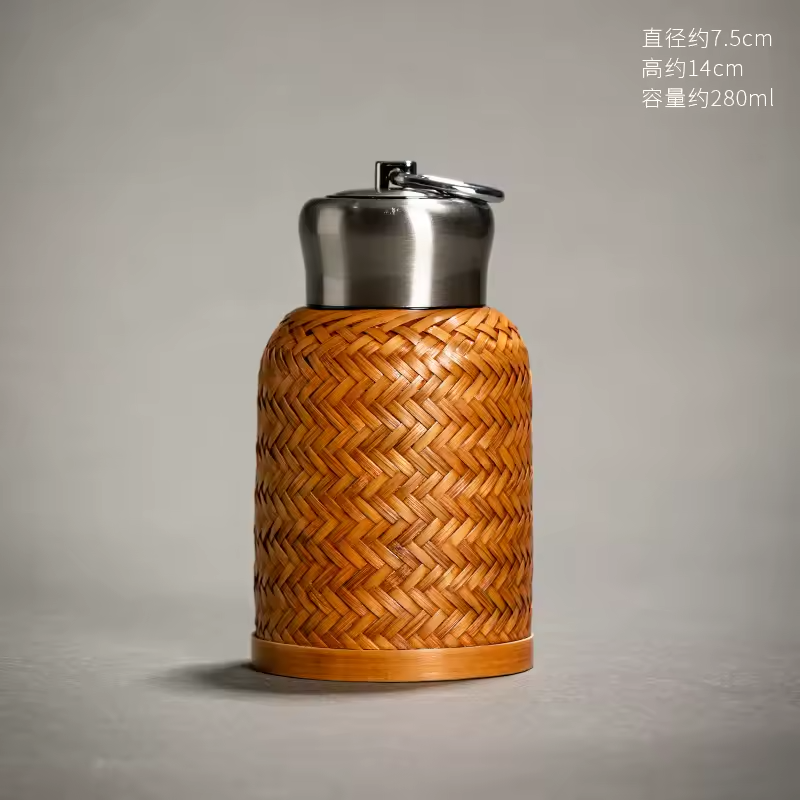 Bamboo Thermos Cup
